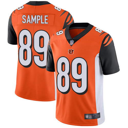 Cincinnati Bengals Limited Orange Men Drew Sample Alternate Jersey NFL Footballl #89 Vapor Untouchable